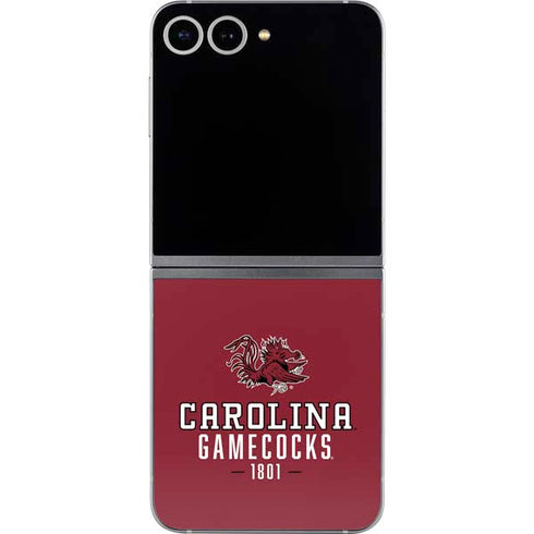 University of South Carolina Gamecocks Red Galaxy Z Flip6 Skin